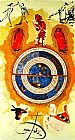 Salvador Dali Wheel of Fortune painting
